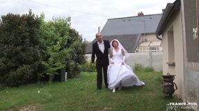 LFAP - French hairy mature bride ass pounded and fist fucked at the doctor