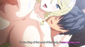 Titty Royal Babe Moans Loud While Riding Her Master’s Shaft in a Horny Hentai