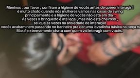 voltei na casa de swing enigma e aproveitei muito
