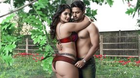 Desi Indian Sexy Neha Bhabhi Sex with her Devar in the garden