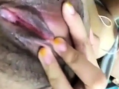 Malaysian Babe in Hijab Masturbates