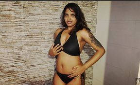 Indian Desi Pornstar Tejashwini Hardcore Bathing Fucking with Naukar (staff) by Hard Cock