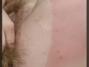 Inserting my Bobcat butt plug tail... kitten is cumming out to play.