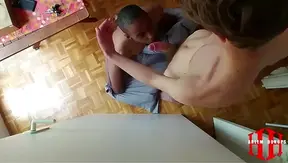 Black Beast Deep in Throat While Fisting That Tight Twink ASS Raw – 18+ anal