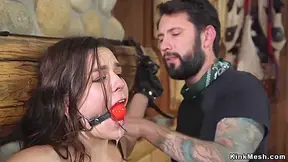Tommy Pistol And Juliette March - Land Owner Rough Fucks Student 18+