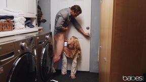 Blonde’s Locked Passion Ignites Wild Sensual Outdoor Heat