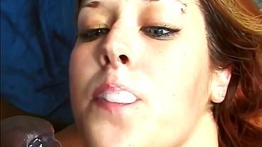 Trisha Rey Takes BBC Anal and Swallows Cum