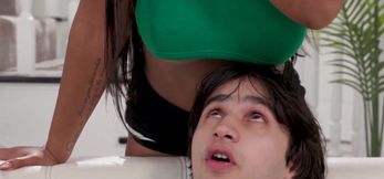 Lily’s Busty Tease