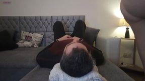 You Can't Breathe! Stay Under My Ass and Pussy! (4k, Resolution: 3840x2160) 10 Min!