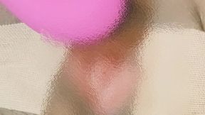 Clitoral stimulator heated up my clit, then I toyed with it using electric vibes
