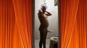 O Meu Banho Gostoso Com o Pau Duro 020