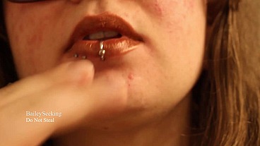 Brown Lipstick Fetish