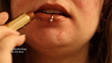 Brown Lipstick Fetish