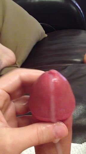 POV Frenulum Finger Orgasm: Edging to Toe-curling Cum Explosion!