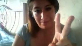 Exotic milf demonstrates her big tits and fingers her cunt