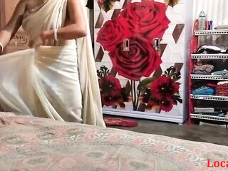 Madam Sex her Spouse home with Saree chudai (Official Movie By Localsex31)