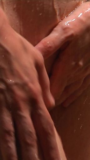 Hot MILF Take a Shower and Masturbates