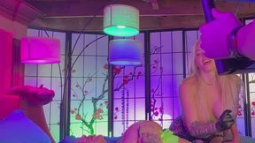 Ava Venom Jerked Off to Cumshot Ft Mistress Natalia