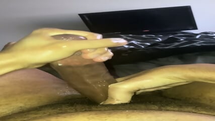 Agua Tall Glass Clean Squirt Thick Dick Cock
