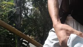 freeballing on public and show public cock