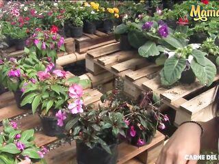 CARNEDELMERCADO - ANDREA FLORES CURVY LATIN CHICK INTENSIVE SNATCH SCREW ON CAMERA - MAMACITAZ