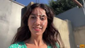Public Cumwalk for Village Whore - Triple Facial