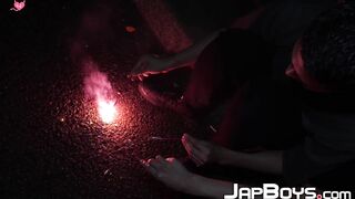 Japanese Anal Plow with Hunk Rui Tojo - Ass Fucked by Older Man