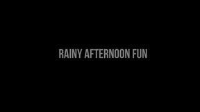 A rainy afternoon alone
