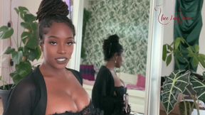 Hotwife Talking to my husband while I get ready for my date