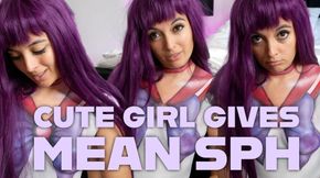 Cute Girl Gives Mean SPH
