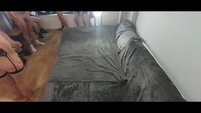 My biggest gangbang to date - 11 guys - 3rd gangbang