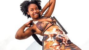 Big tits Ebony Teen Hairy Pussy Slammed Rough In Fake Modeling Casting