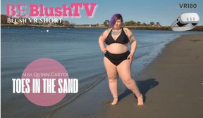 BlushTV - Quinn Carter Toes in the Sand