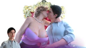 Hot Kissing with a Seductive Stepmom &amp; Her Huge Boobs -  Apocalust Part 02 By psychodelusional 3D Game Replay