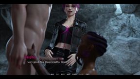 Taboo University - Black College Girl Drags Me Into a Cave and Gives Me a Very Sloppy Blowjob