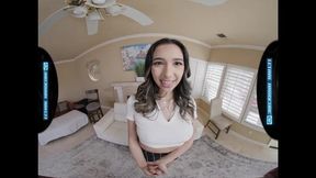 Kimora Quin, Hot Asian Employee, Offers You White Guy Action - VR