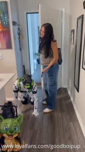 Puppy Play With Sydney Paige And Simone