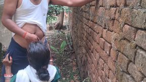 Indian desi maid fuking outdoor
