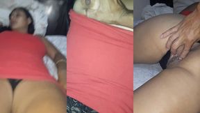 mamando verga caliente de mi cunado infiel despues de la fiesta