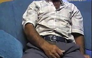 Hot Hairy Turkish Daddy Jacks Off Solo