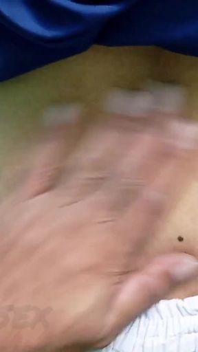 College Tutor &amp; Adult Student - Private Lesson Turns Intimate   Clip 1