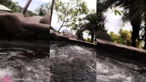 Filthy Blonde Bitch Fucks Herself Senseless with Dildos and Cum in the Bathroom &mdash;  Resorts to Squirts