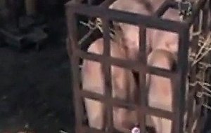 Slave dixon mason - bdsm bizarre & cage