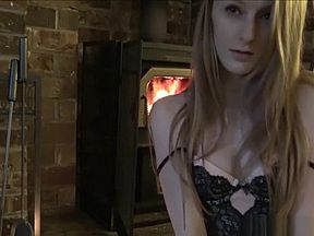 Skinny Babe Is Home Alone And Very Horny