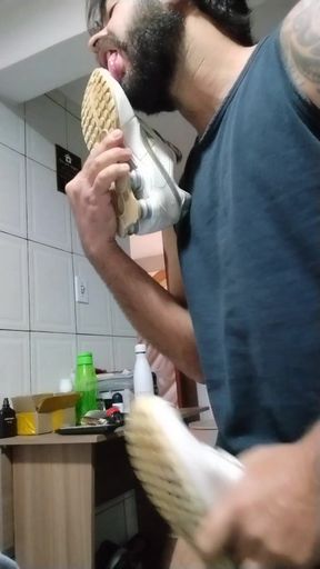Fucking and Cum Inside My Nike Shox Classics