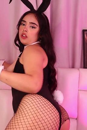 Horny Bunny Puts on a Dance Show and Sucks Your Dick