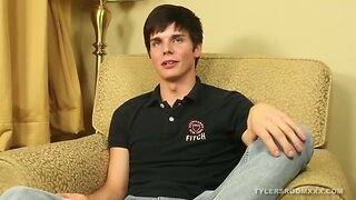Twink Christian Collins Jacks Off