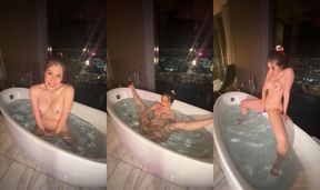 zoey di giacomo hot tub masturbation porn video