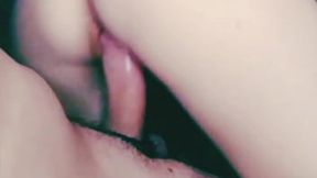 Petite Asian girl takes it rough with a big dick