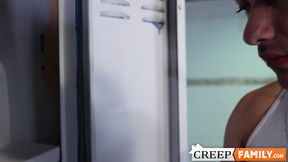 My stepsons best friend Christian Ace knows about our secret taboo sex